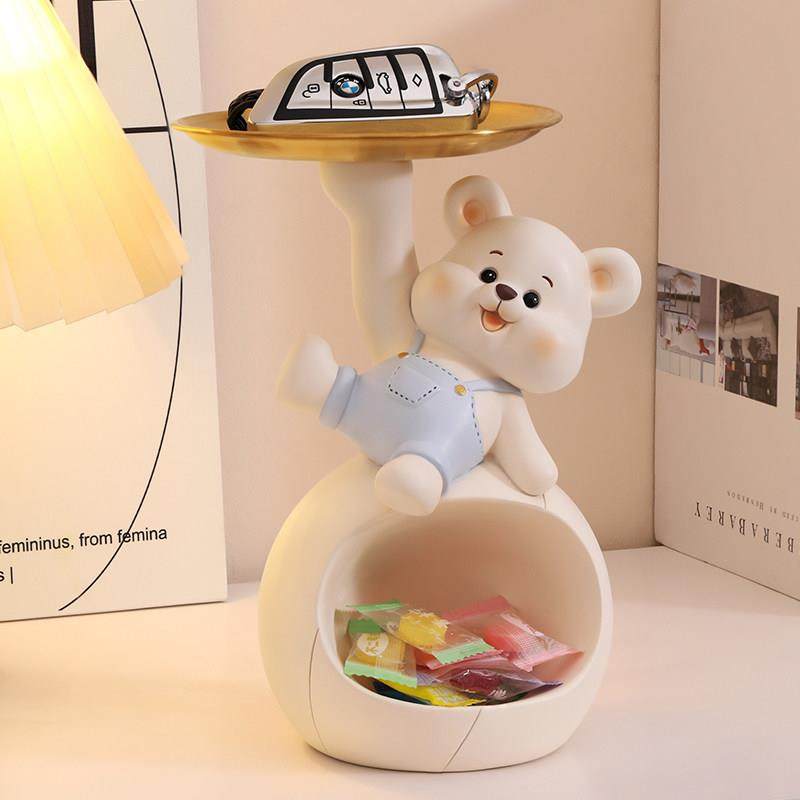 暴力熊钥匙收纳玄关摆件客厅入户鞋柜家居创意装饰品乔迁新居礼物,淘宝优惠券,粉丝福利购,淘宝优惠卷