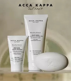 意大利Acca Kappa白苔香氛洗发沐浴啫喱200mlAK洗发沐浴啫喱