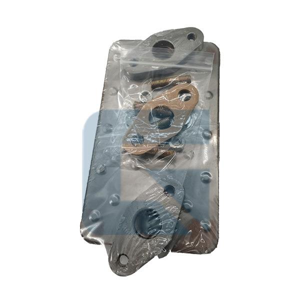 挖掘机设备4D95发动机 机油散热器芯子（3P） - 图0