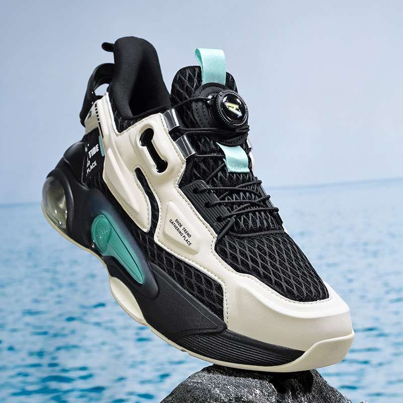 运动鞋男2026新款时尚潮流透气减震气垫跑步鞋男初中生学生青少年,淘宝优惠券,粉丝福利购,淘宝优惠卷