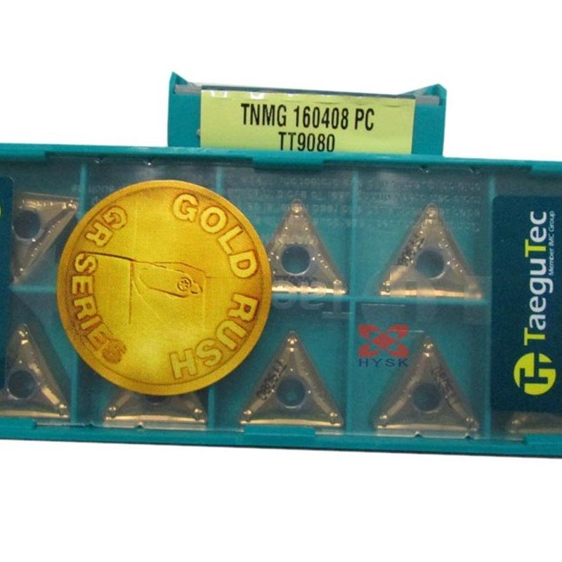 特固克槽三角外圆刀片TNMG160404/1604A08-PC EA TT9080 8125 811 - 图1
