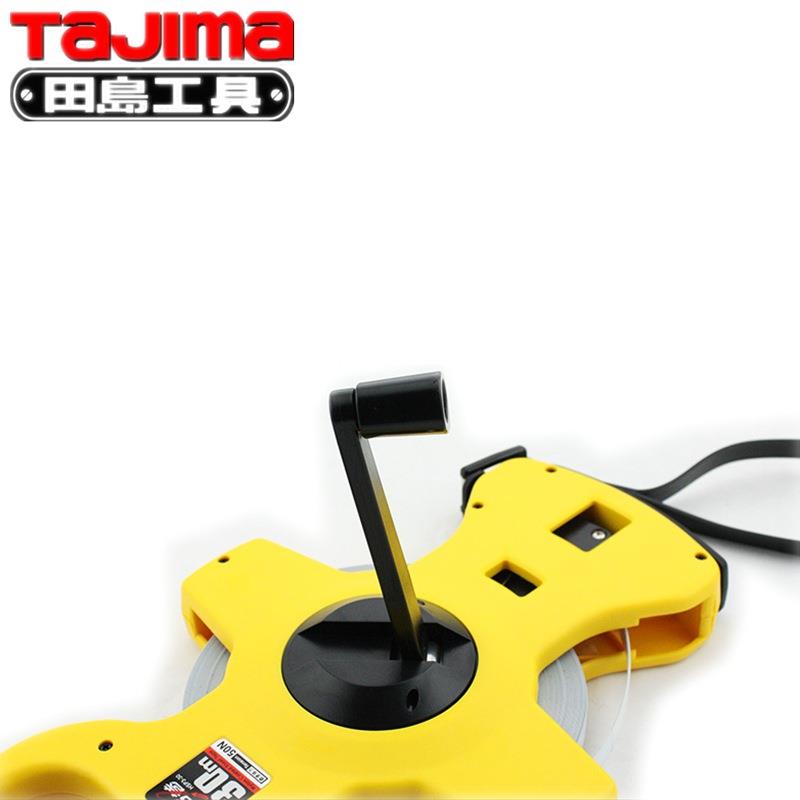 田岛1002-1675长钢快卷架式尺HSP3-30长卷尺HSP3-50飞机尺50m钢尺 - 图0