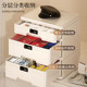 Password storage box with lock drawer storage of valuable items
