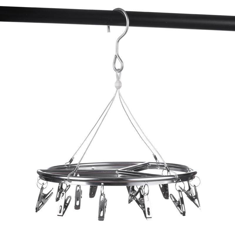 象太郎圆形金属晒衣架宝宝v袜子内衣儿童多夹子防风晾衣不锈钢晒,淘宝优惠券,粉丝福利购,淘宝优惠卷