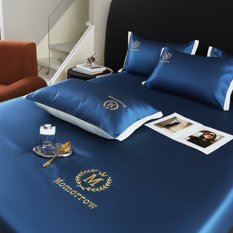 冰丝凉席夏天2023新款空调软席C三件套床笠款可水洗夏季席子夏凉,淘宝优惠券,粉丝福利购,淘宝优惠卷