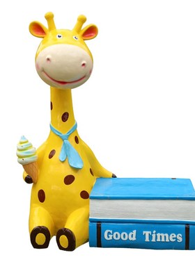 卡通动物座椅雕塑户外园林景区装饰花园H幼儿园游乐园休闲坐凳摆