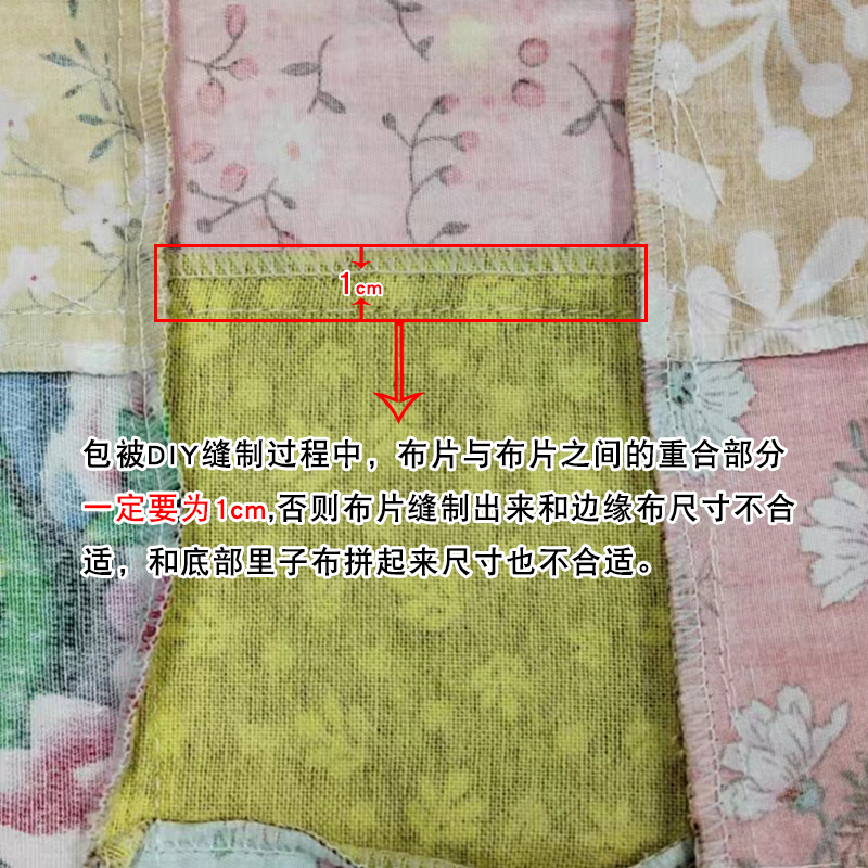 宝宝百家被布料纯棉婴儿抱被diyB手工拼接包被100种花色不重复纳 - 图2