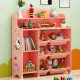 Children's toy storage rack cabinet multi-layer large-sized storage storage toy rack L storage cabinet kindergarten baby storage