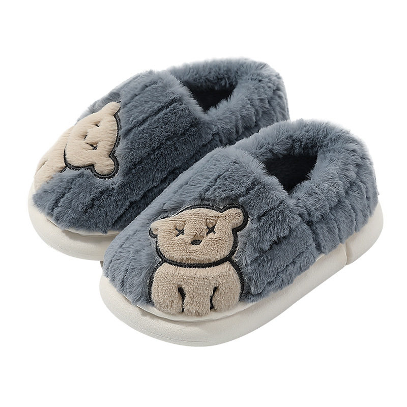儿童棉鞋冬季男女童加厚保暖棉拖鞋中大童外穿家居毛毛鞋可爱软底,淘宝优惠券,粉丝福利购,淘宝优惠卷