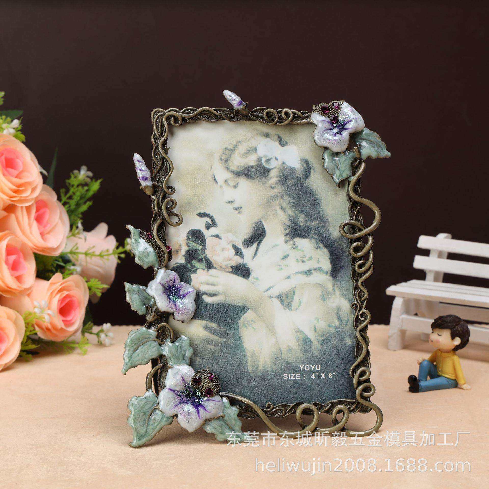 欧式古典金属相框6寸 7寸,影楼相框,合金相框,,淘宝优惠券,粉丝福利购,淘宝优惠卷