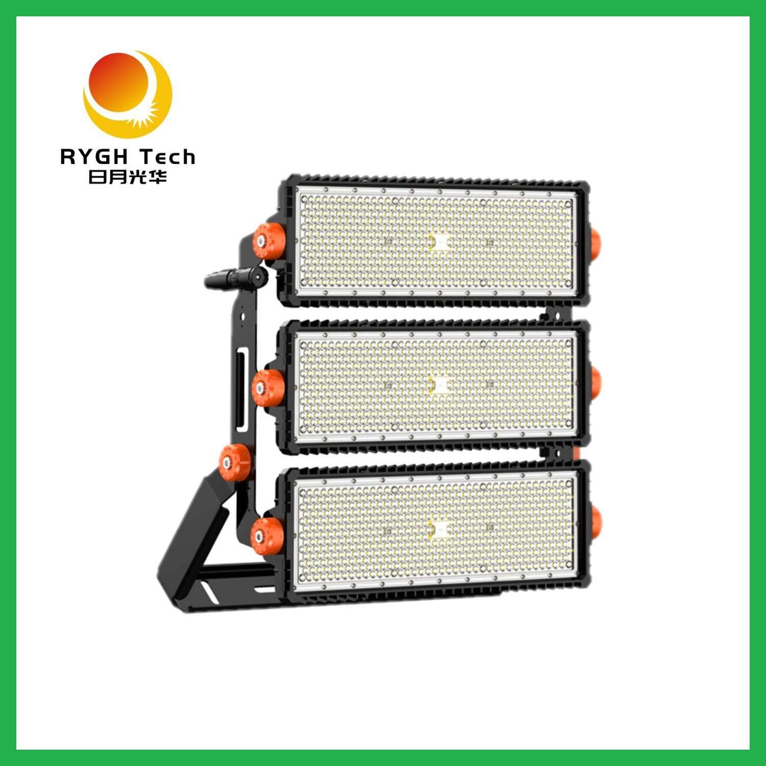 500w1000w1500w2000w高亮3GA款LED球场灯投光灯足球场专用高杆灯 - 图2