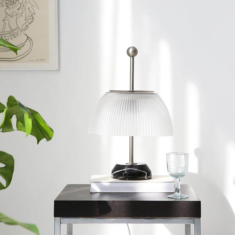 经典复古玻璃罩大理石头座韩式客房灯中古书房酒店大厅客房北欧风,淘宝优惠券,粉丝福利购,淘宝优惠卷