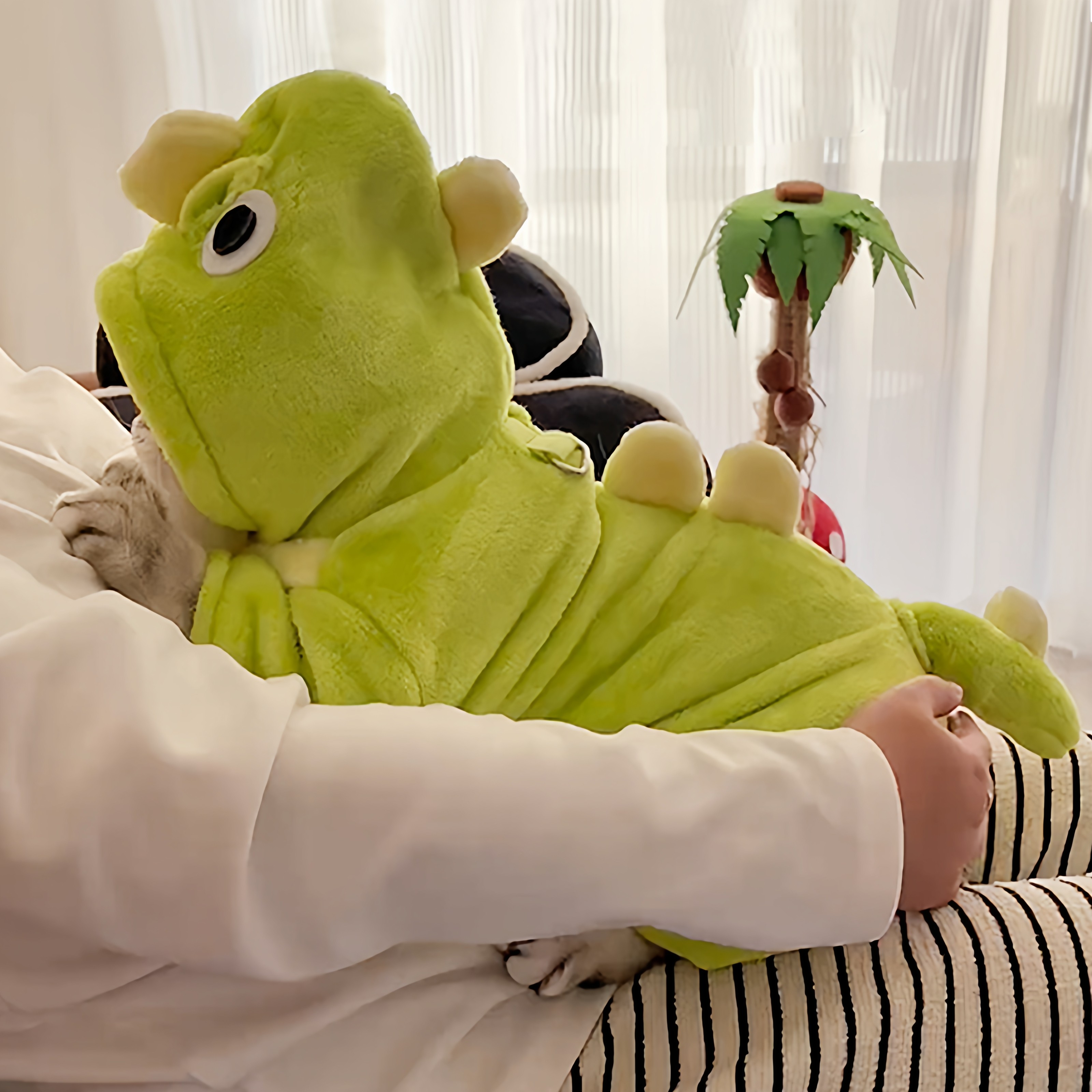 狗狗衣服秋冬款保暖可爱恐龙变身装可牵引比熊博美防掉毛猫咪服装,淘宝优惠券,粉丝福利购,淘宝优惠卷