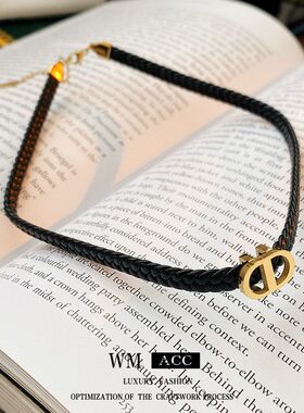 锁骨钛风钢个性链网项饰红潮设计