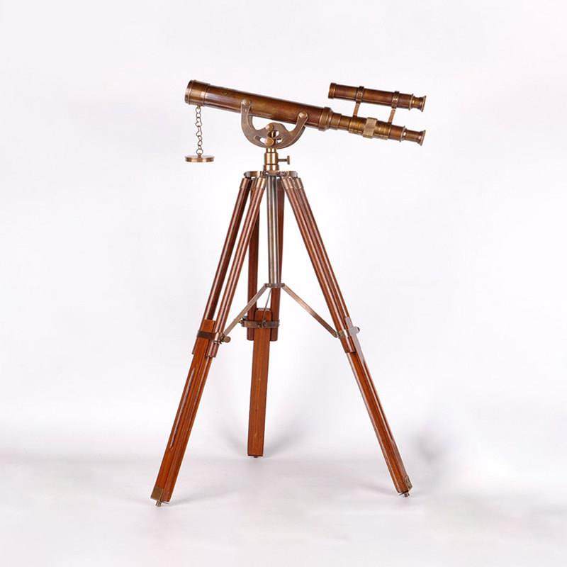 大中小号望远镜 欧美法式摆件 书房办公桌软装饰品室酒柜博古陈设,淘宝优惠券,粉丝福利购,淘宝优惠卷