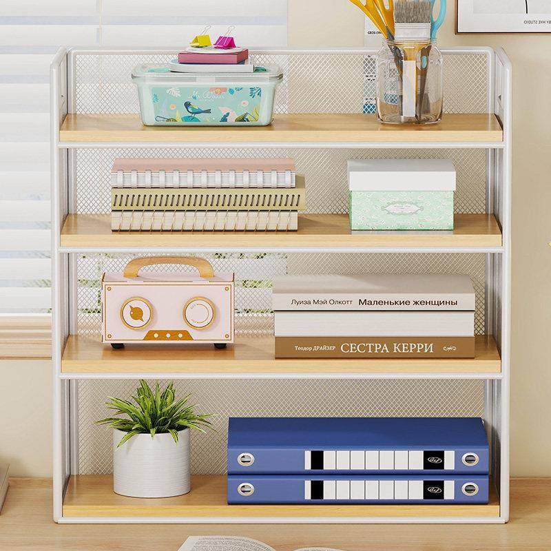 桌面置物架儿童书架卧室办公室桌上小型多层客厅书桌收纳简易书柜,淘宝优惠券,粉丝福利购,淘宝优惠卷
