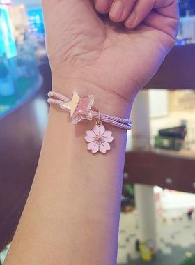 橡皮筋时尚耐用姐妹发绳清新卡通小众可爱发圈精致甜美高弹力新款