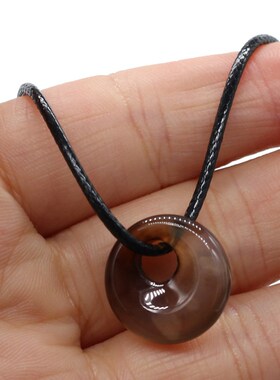 极速Natural Malachites sRose Quartzs Pendant Necklace Simple