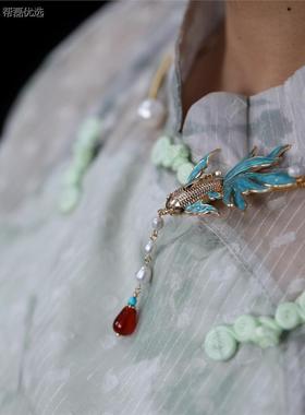 古风马面裙配饰璎珞流苏