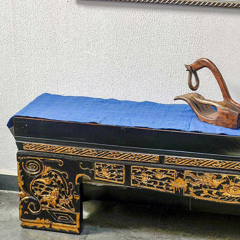 丹凤布艺：中式家居软饰布艺上海手织布土布拼布吊穗桌旗床旗柜旗,淘宝优惠券,粉丝福利购,淘宝优惠卷