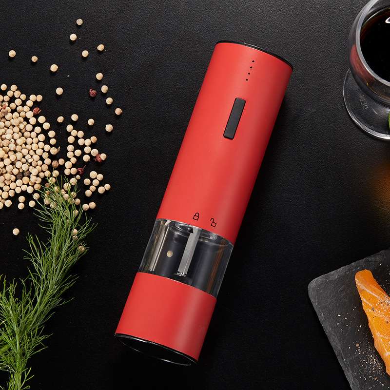 myle胡椒研磨器 电动研磨器 不锈钢家用研磨器碾磨花椒粉器瓶海盐 - 图2