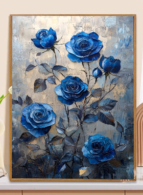 花朵系列数字油画diy手工填色