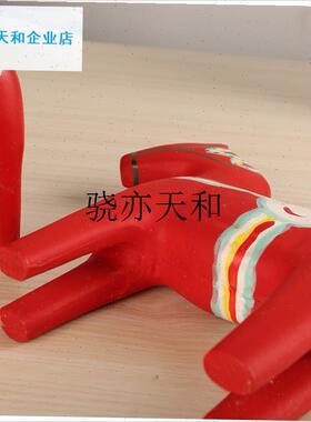 l典达拉木马摆件红色马木质玩具马创意H饰品玩偶摆件北欧客厅装饰