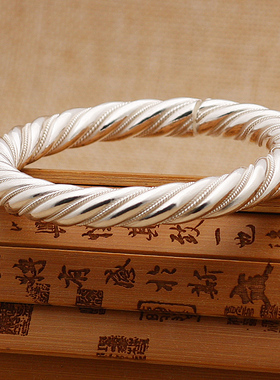 传承手工多股订做999纯银