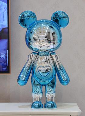 星际熊大件暴力熊摆件客厅公仔轻奢高档型玄关装饰品乔迁搬家礼物