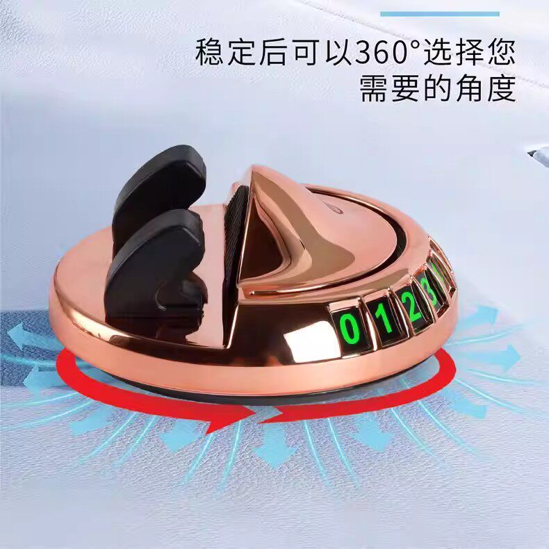 2026新款车载手机导航耐高温防抖支架可旋转临时停车牌中控台摆件