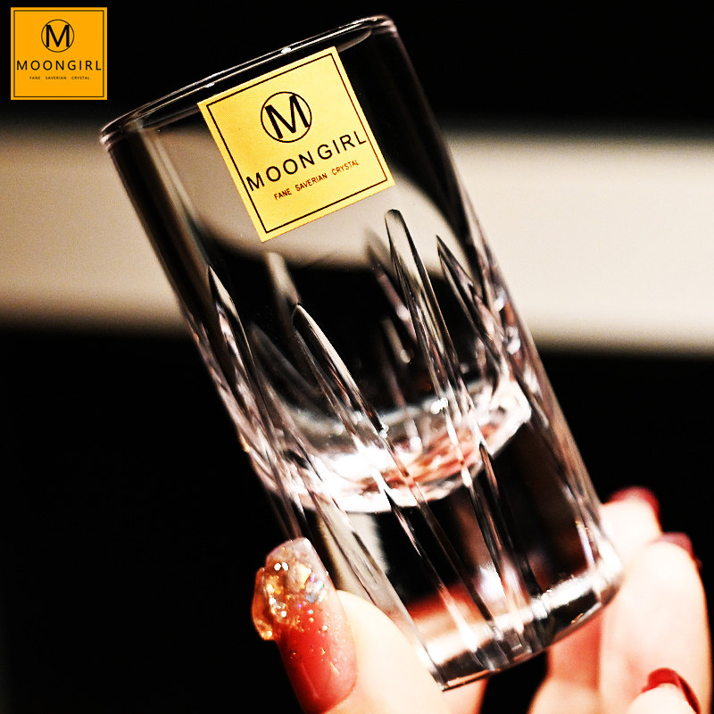 moongirl手工水晶玻璃列酒杯小白酒杯子弹杯一两口杯调鸡尾酒杯子,淘宝优惠券,粉丝福利购,淘宝优惠卷