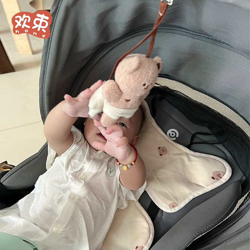 婴儿车挂件推车玩具小月龄宝宝安抚哄睡挂饰新生儿玩偶哄娃神器,淘宝优惠券,粉丝福利购,淘宝优惠卷