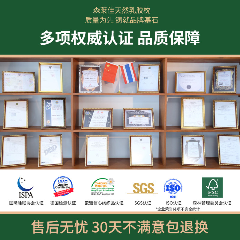 泰国天然乳胶枕头加高加厚成人橡胶枕头芯颈椎睡眠男士高枕不塌陷,淘宝优惠券,粉丝福利购,淘宝优惠卷