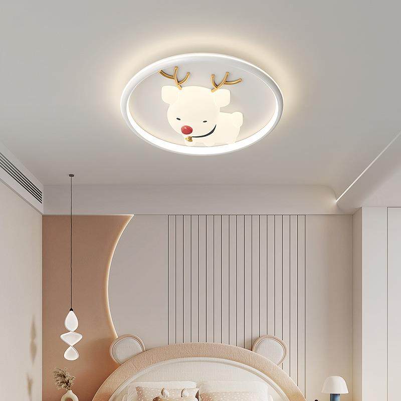儿童房间灯创意卡通萌小兔全光谱护眼男孩女孩卧室吸顶灯,淘宝优惠券,粉丝福利购,淘宝优惠卷