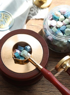 极速Retro Wax Seal Meqlting Furnace Solid Wood Oven Furnace