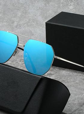 极速时尚尼龙偏光太阳镜多边形 男钓鱼太阳M眼镜 司机开车眼镜清