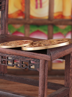 极速加大加厚铜钱入户q门压门槛纯铜古市黄铜五帝钱招财进宝铜钱