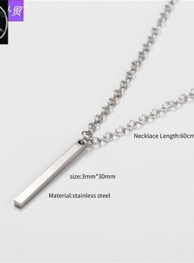 极速.European Men Hip hop necklace Pendant NSimple accessori