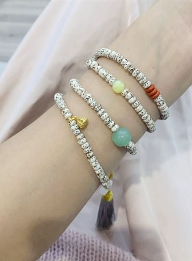 极速高密星月f菩提女款多圈女款手链 文玩绕指柔盘玩菩提子项链女