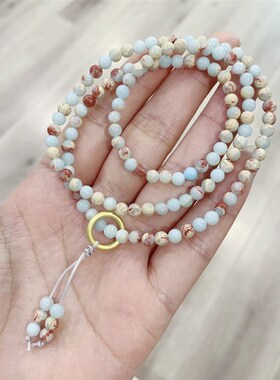 极速寿山石小颗粒多圈女款手链 网红F寿山石手串 小清新仙女系手