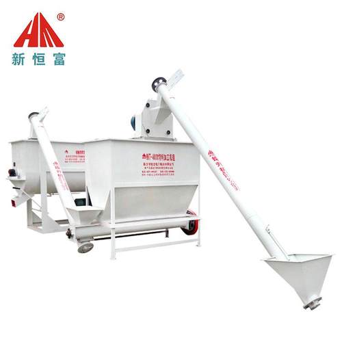 恒富机械卧式粉碎搅拌粉料机组占地面积小布居多样化安装简单 - 图3
