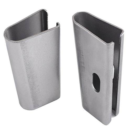 上下双层铁床配件方管圆管角码角铁固定件五金连接件铁床焊接插片 - 图3