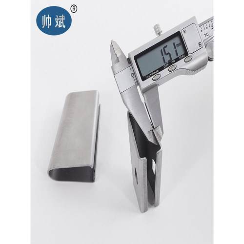 上下双层铁床配件方管圆管角码角铁固定件五金连接件铁床焊接插片 - 图2