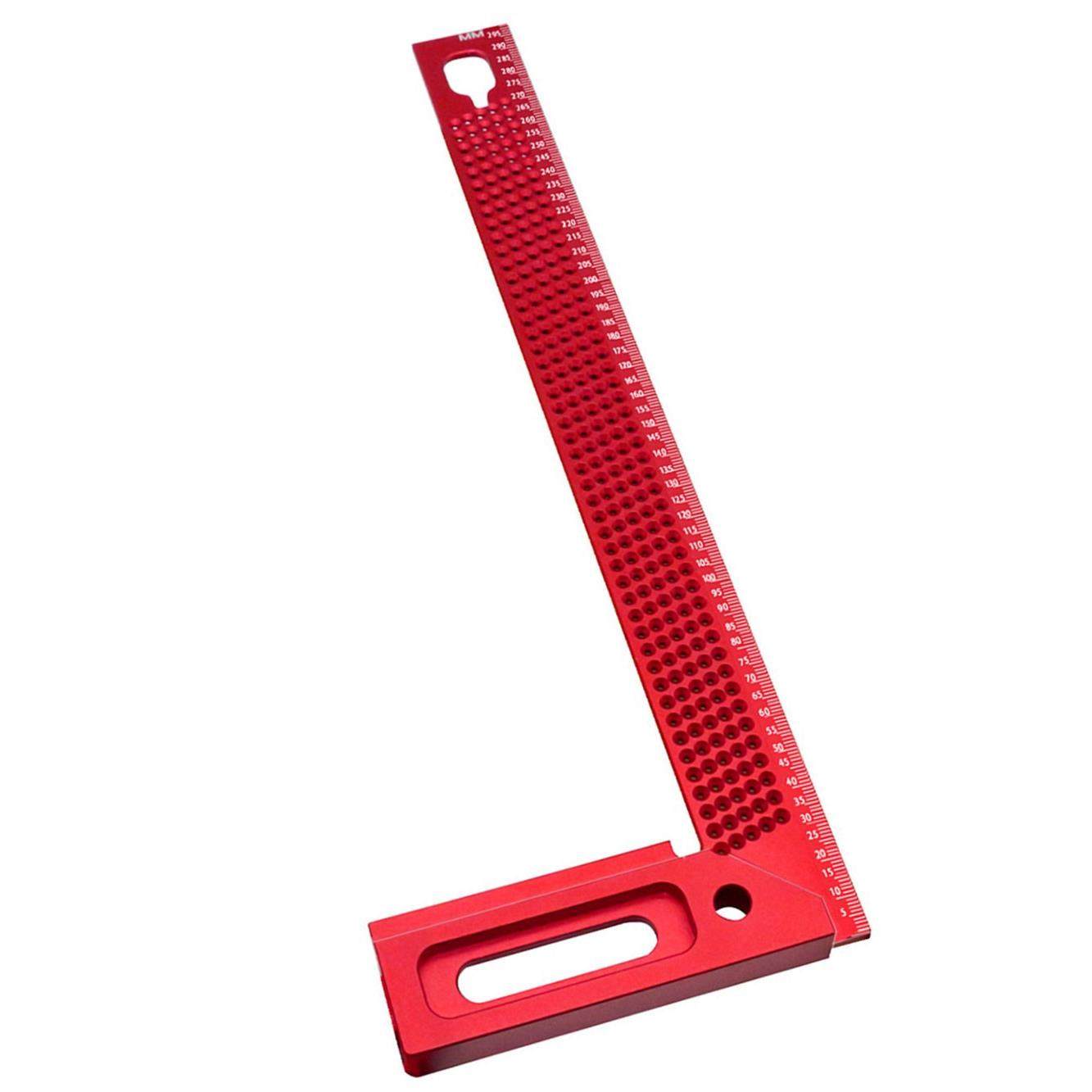 木工划线尺300MM铝合金直角洞洞尺45/90度木工拐尺靠山尺高度量具,淘宝优惠券,粉丝福利购,淘宝优惠卷