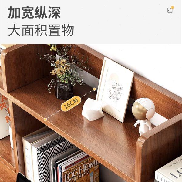 Bookshelf Desktop Storage Shelf Student Desk Storage Shelf Household Living Room Multi-layer Small Cabinet Simple Bookcase