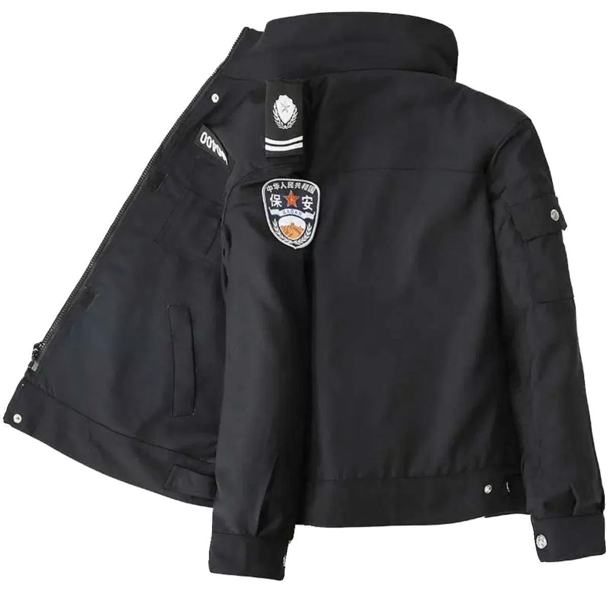 2011式保安服秋冬装学校安保门卫制服秋季服装保安工作服套装冬装 - 图3