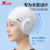 Same style for men and women! Waterproof ear protection plus head circumference swimming cap