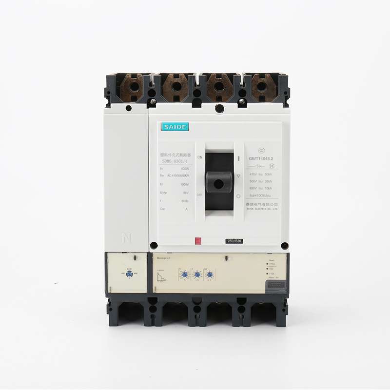 SAIDE赛德电气SDM6-630电子白色4P塑壳断路器空开 - 图0