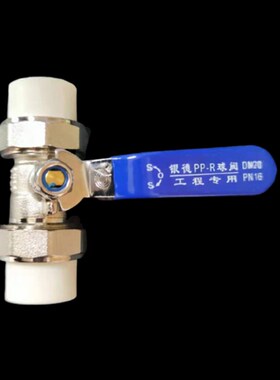银德双活接球阀PPR水管配件开关接头热熔20开关6分25阀门球阀