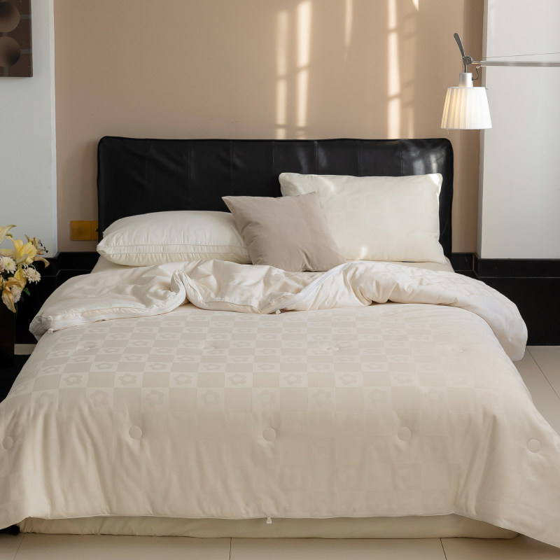 洛基李官奇全棉提花51%大豆被子母被双胎被冬被A类春秋被子夏被芯,淘宝优惠券,粉丝福利购,淘宝优惠卷